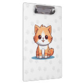 Porte-bloc Porte-documents avec empreinte de patte de chat mi (Swatch)