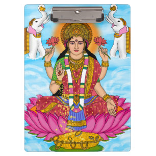 Porte-bloc Porte-documents de la déesse Lakshmi