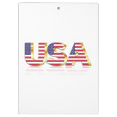 Porte-bloc Porte-documents Drapeau USA (Dos)