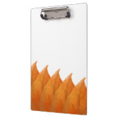 Porte-bloc Porte-documents feuilles orange automne (Gauche)