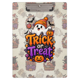 Porte-bloc Porte-documents Halloween fantôme mignon pour la t