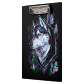 Porte-bloc Porte-documents Neon Wolf (Gauche)