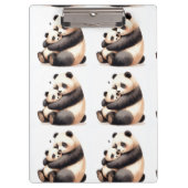 Porte-bloc Porte-documents Panda Mignon (Devant)