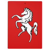 Porte-bloc Porte-documents patriotique avec drapeau du comté (Dos)