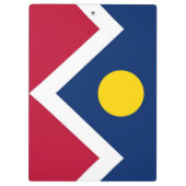 Porte-bloc Porte-documents patriotique avec le drapeau de Den (Dos)