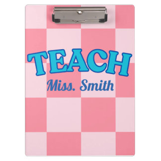 Porte-bloc Porte-documents personnalisables pour enseignants 