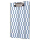Porte-bloc Porte-documents rayé bleu et blanc mignon (Gauche)