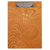 Porte-bloc Porte-documents Vagues Dorées (Devant)