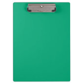 Porte-bloc Porte-documents vert-bleu uni avec conception pers (Devant)