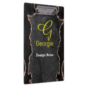 Porte-bloc Porte d'or noir et Rose (Swatch)