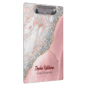 Porte-bloc Porte en marbre rose (Swatch)