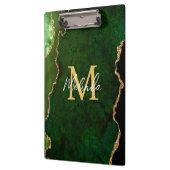 Porte-bloc Porte en marbre vert et or (Gauche)