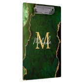 Porte-bloc Porte en marbre vert et or (Swatch)