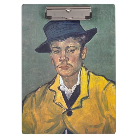 Porte-bloc Portrait d'Armand Roulin par Vincent Van Gogh (Devant)