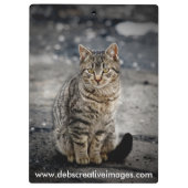 Porte-bloc Portrait d'un chat (Dos)