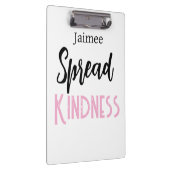 Porte-bloc Positive Vibes Spread Kindness Clipboard (Swatch)
