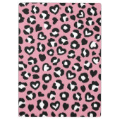 Porte-bloc Poster de animal, Léopard Rose, Zones De Cheetah,  (Dos)