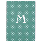 Porte-bloc Poster de fête des pères avec Pois et Étiquette no (Dos)