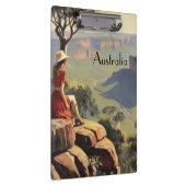 Porte-bloc Poster Vintage voyage Australia Canyon (Swatch)