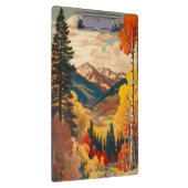 Porte-bloc Poster Vintage voyage Montagnes Rocheuses (Swatch)