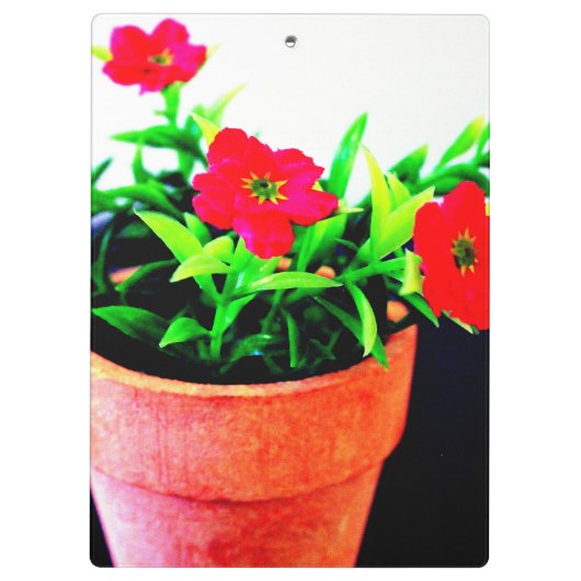Porte-bloc Pot de fleurs (Dos)