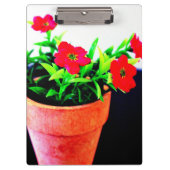 Porte-bloc Pot de fleurs (Devant)