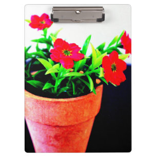 Porte-bloc Pot de fleurs