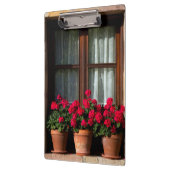 Porte-bloc Pots de fleurs de fenêtres dans le village (Gauche)