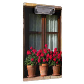 Porte-bloc Pots de fleurs de fenêtres dans le village (Swatch)