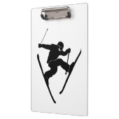 Porte-bloc Pour Skieurs, Ski Coaches, Ski Tricks Graphique (Gauche)