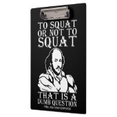 Porte-bloc Pour Squat Ou Non Pour Squat ? - William Shakespea (Gauche)