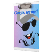 Porte-bloc Pouvez-Vous Me Voir ? (Gauche)