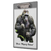 Porte-bloc "Pouvoir primitif des gorilles" (Gauche)