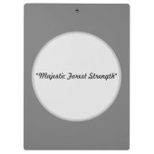 Porte-bloc "Pouvoir primitif des gorilles" (Dos)