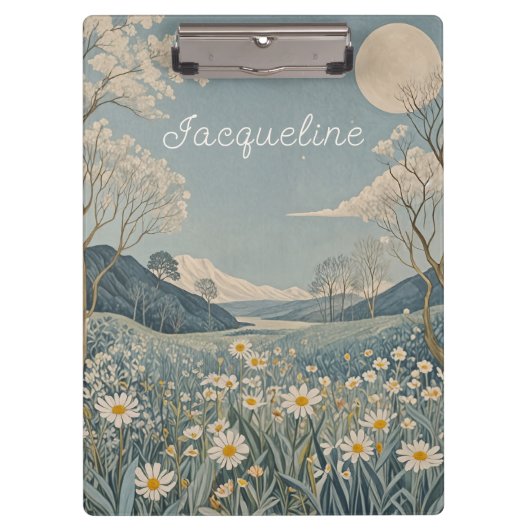 Porte-bloc Pré lunaire personnalisé (Devant)