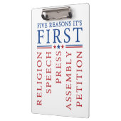 Porte-bloc Premier amendement Manifestation pour la liberté d (Gauche)