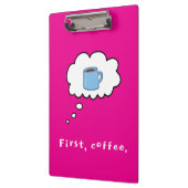 Porte-bloc Premier café magenta (Gauche)