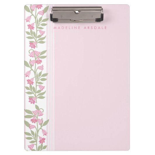 Porte-bloc Preppy Personalized floral (Devant)