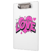 Porte-bloc Presse-papiers AMOUR (Gauche)