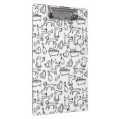 Porte-bloc Presse-papiers aux griffonnages de chien (Swatch)