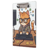 Porte-bloc Presse-papiers Chat Royal (Gauche)