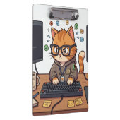 Porte-bloc Presse-papiers Chat Royal (Swatch)