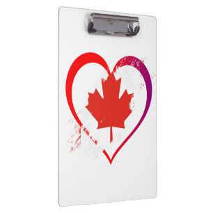 Porte-bloc Presse-papiers de la Fête du Canada