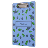 Porte-bloc - Presse-Papiers motif Myrtille (Gauche)