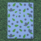 Porte-bloc - Presse-Papiers motif Myrtille