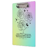 Porte-bloc Presse-papiers Pastel Glow Up (Gauche)