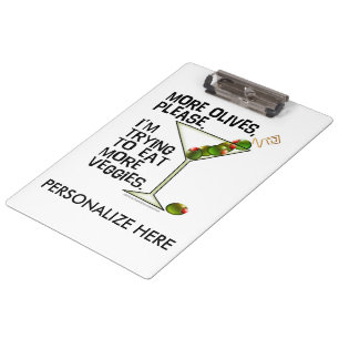 Porte-bloc PRESSE-PAPIERS - Plus d'Olives. Manger des Légumes