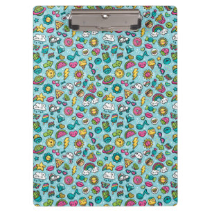 Porte-bloc Presse-papiers Totally Cute Doodles
