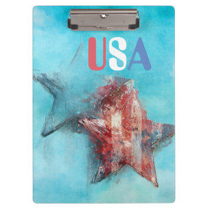 Porte-bloc Presse-papiers USA