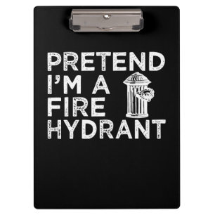 Porte-bloc Prétendre Que Je Suis Un Hydratant De Feu   Drôle 